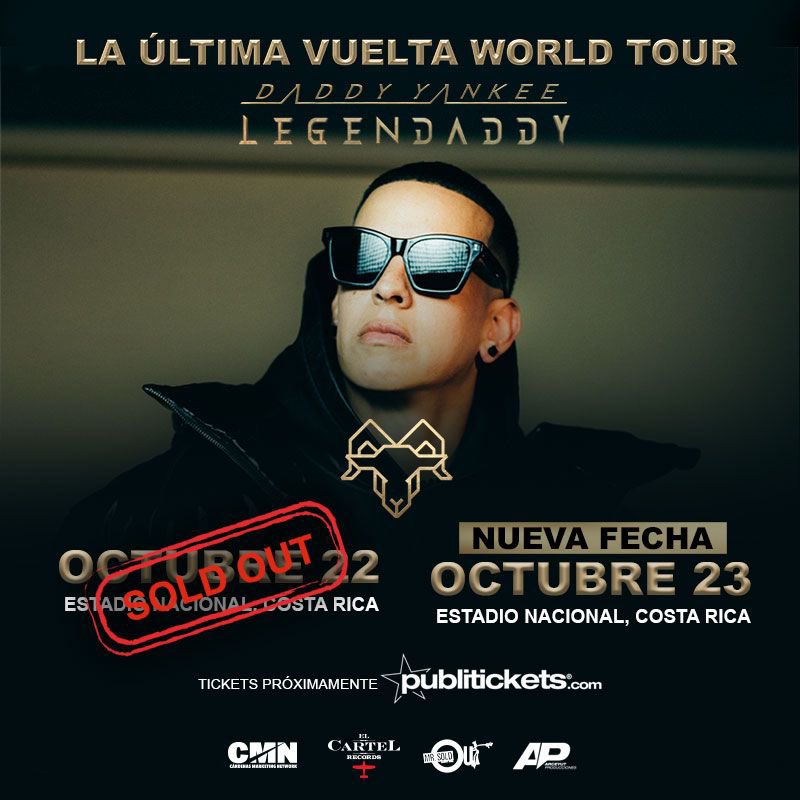 backstagemcr's tweet photo. #CONFIRMADO | SEGUNDA FECHA Daddy Yankee en Costa Rica 2022 🔥🔥
23 Octubre  2022, Estadio Nacional

📆 Evento Oficial:https://t.co/szjRjFcHOQ

🖥 Entradas a la venta en https://t.co/PMr9yLylMs

#daddyyankeecr #daddyyankeeencr #daddyyankeecostarica 
#costarica #Backstagemagazine https://t.co/Zrkwbn7Swi