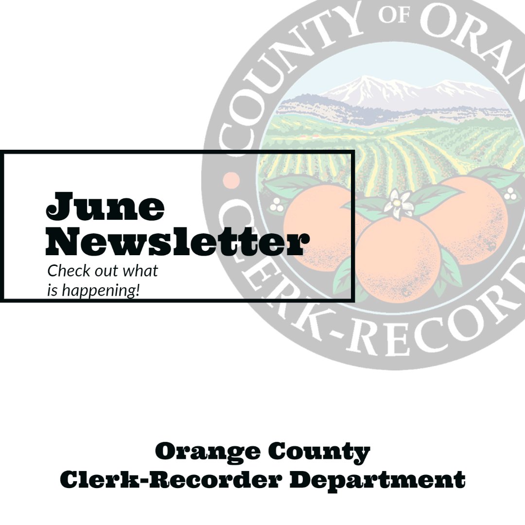 OC Clerk-Recorder tweet media