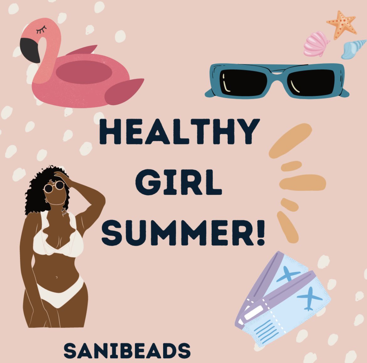 SaniBeads's tweet photo. We’re having a HEALTHY girl summer! How about you?
 
We are drinking our green juices, staying active, and staying sanitized! 
 
Share some tips below of how you’re staying healthy this summer! https://t.co/YuJTogrZF1