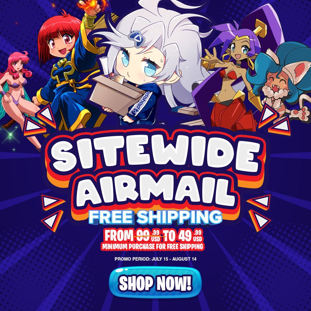 Playasia (free 🌏 shipping over $99) on X: SURPRISE!!!! Sitewide
