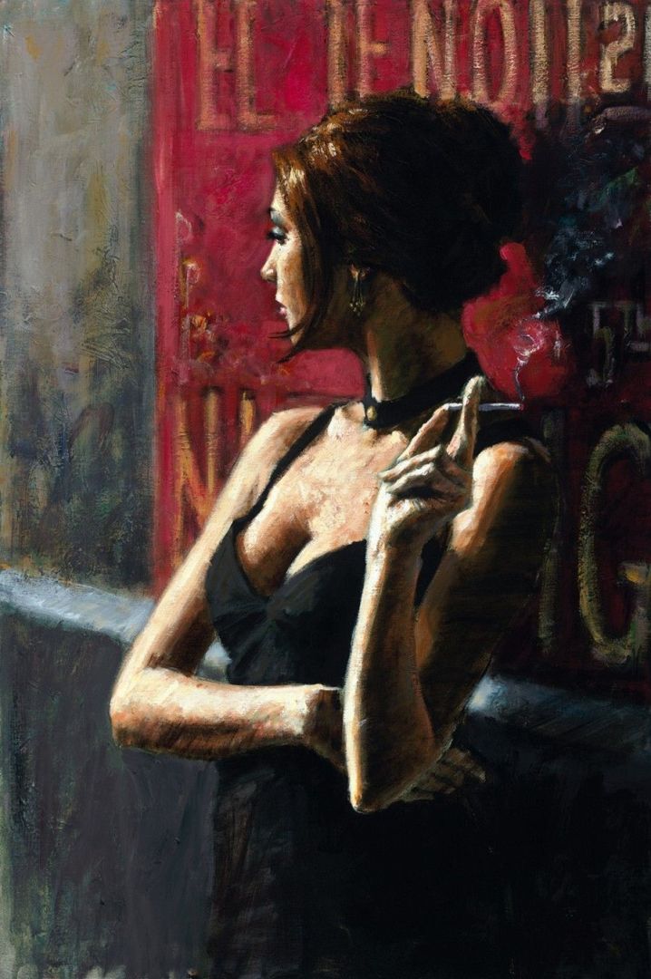 #LAssenza

Piena di te 
È la curva del silenzio 

Pablo Neruda 

#SalaLettura

#Arte Fabian Perez 🎨
