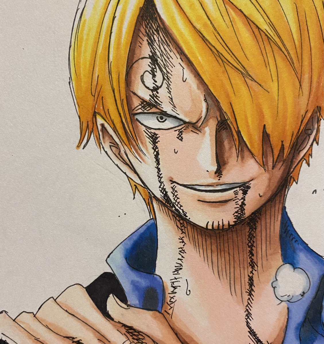 サンジ Onepiece イラスト サトー D スケ のイラスト サンジ Onepiece イラスト サトー D スケ のイラスト