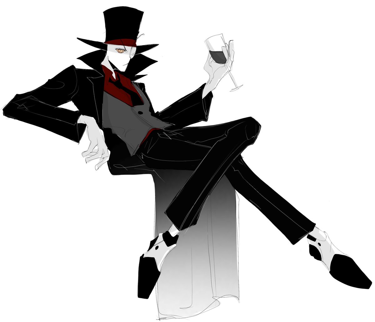 EMETICS_'s tweet image. NSFW🔞 #Villainous #BlackHat #DrFlug #PaperHat #bhf