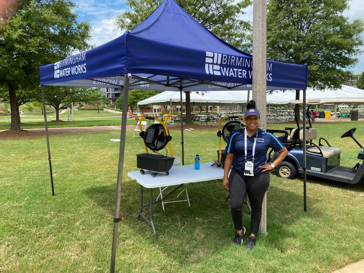 Agnc54's tweet photo. We've been at various #TheWorldGames venues throughout the week documenting @BhamWaterWorks community engagement at their misting stations. We'll be manning their misting station tmrw at the @CahabaBrewing &amp; @RedmontVodka block party. Come see us! https://t.co/Hrtvah4Lid