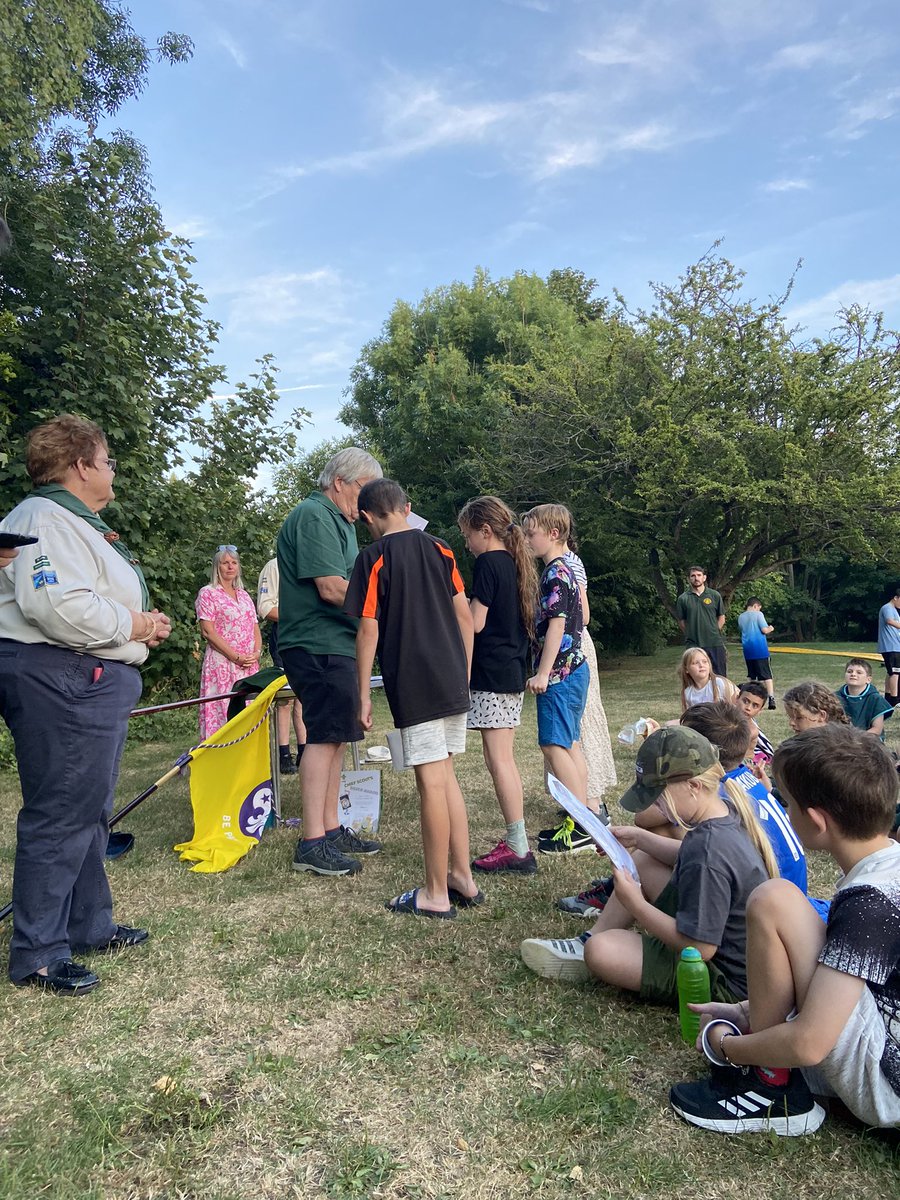 Congratulations to our Oakey award winner &amp; 4 silver chief scout awards