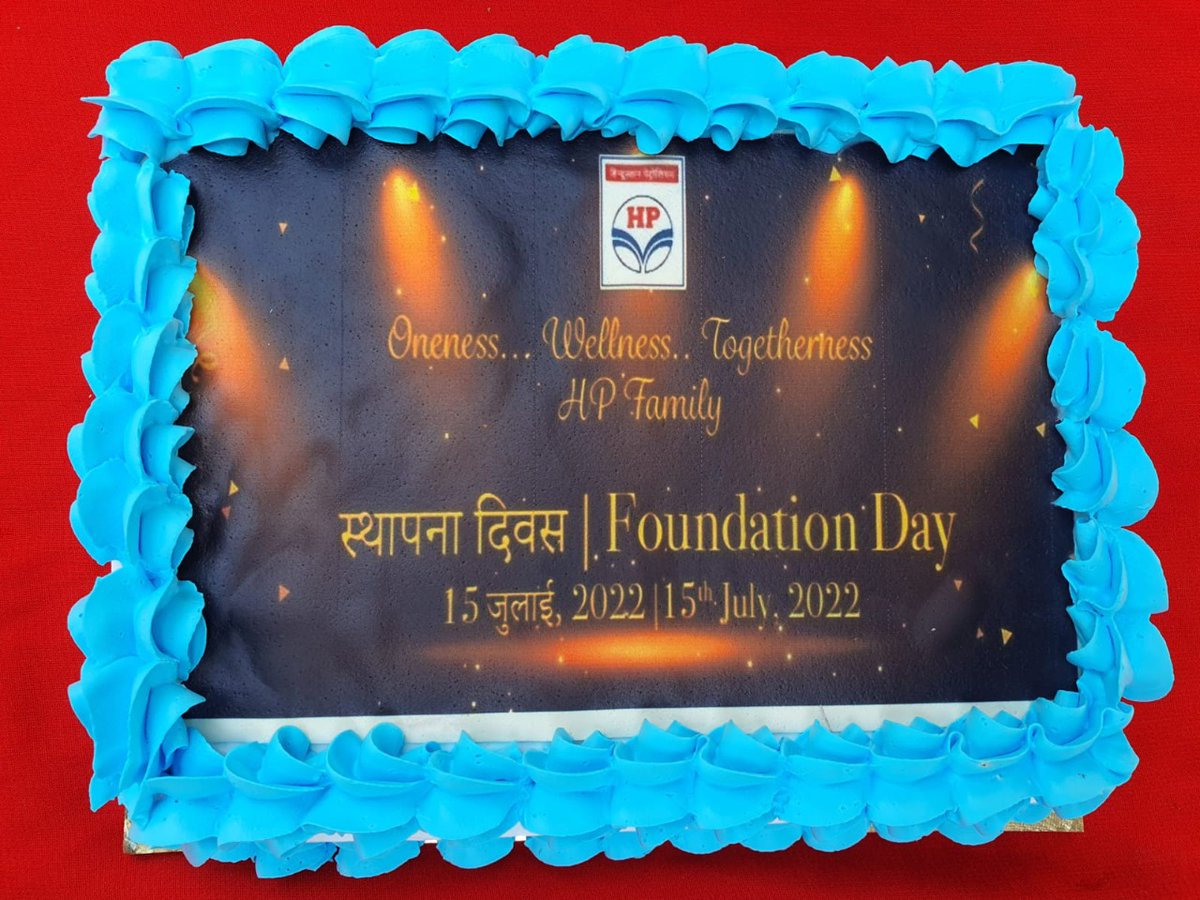 HiraFuels's tweet photo. HPCL Foundation Day: Celebrations by cake cutting and organizing Blood Donation Camp at Hira Fuels on completing 48 glorious years of HPCL!!!
@virendra0107 @rvrules12 @hpcl_gurugram1 @hpcl_retail @Rg03Goel 
#FoundationDay
#HPCL #indianredcross #blooddonation https://t.co/KrFIhvOf8H