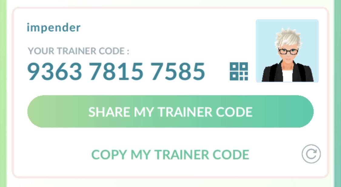 Hello beautiful people! Looking for 15 brave souls willing to *OPEN* gifts from me every day! 🥳

🎁 comment or DM me your IGN

🎁 I DO EGG, tell me if you do too

🎁 slow progress = remove

9363 7815 7585

🔄 RTs appreciated!

#PokemonGo #PokemonGOfriends #PokemonGoFriendCodes