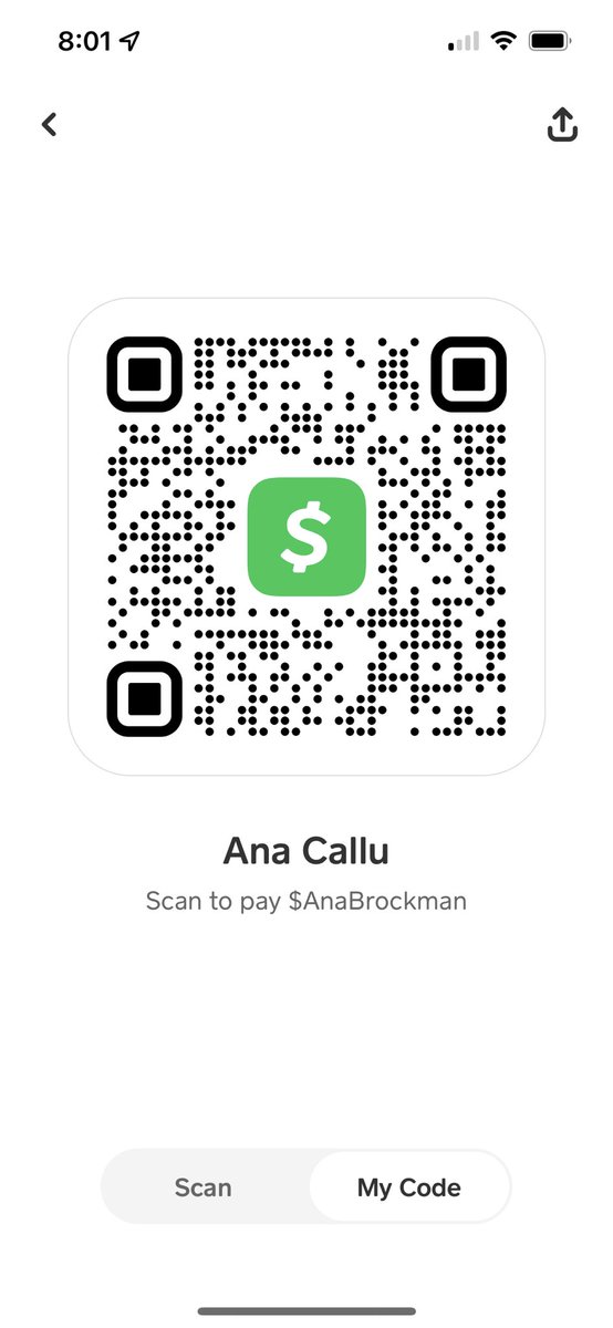 ana_callu's tweet photo. @CashApp $anabrockman #CashAppFriday 💚 https://t.co/43znVLkY7U