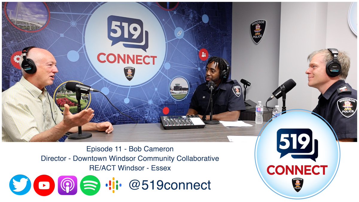 519connect's tweet photo. Episode 11 @Adjetey_wps speak with Bob Cameron Director of @dwccwindsor and RE/ACT Windsor-Essex. #LetsHaveAConversationoin about downtown being "A Good Place to Grow Up and A Great Place to Grow Old" 

Find #519connect #Podcast on your favourite platforms https://t.co/vAgoPOJBIG https://t.co/PuZwp0b0uQ