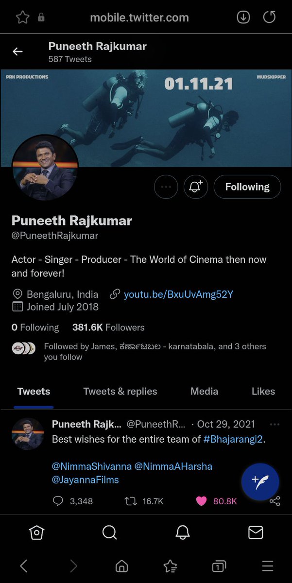 hmabhilash's tweet photo. #BringBackPuneethRajkumarVerificationBadge
#BeAppu
#PuneethRajkumar
#DrPuneethRajmumar https://t.co/U2iLpETlF1