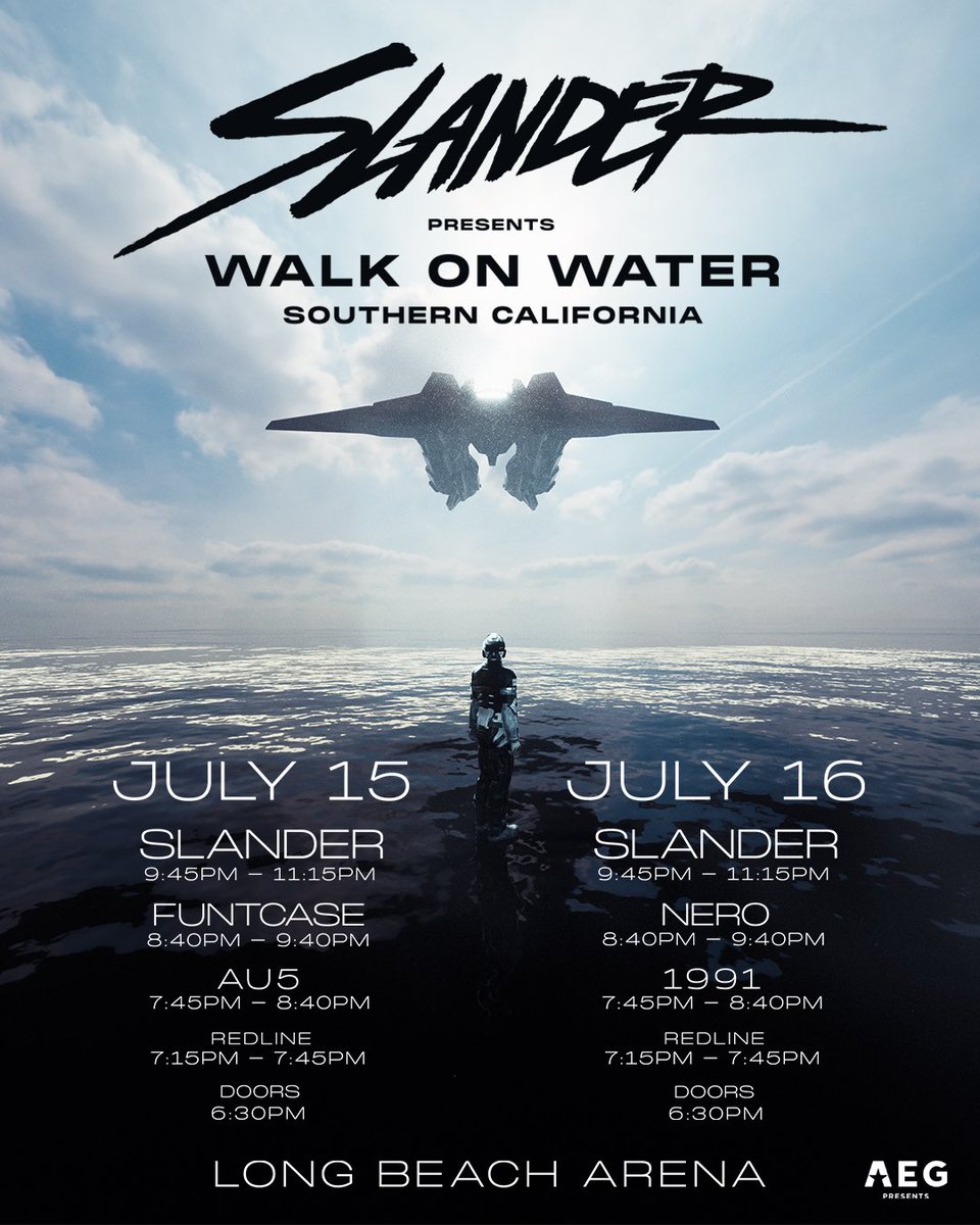 SlanderOfficial's tweet photo. SOCAL WE ARE BRINGING THE BIGGEST PRODUCTION WE HAVE EVER DONE TONIGHT &amp; TOMORROW! https://t.co/9zhcEF6QbG