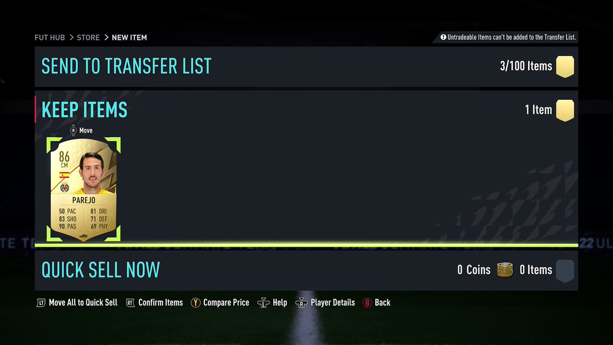UniqueRiggers's tweet photo. Just opened my Free 3 85+ packs, W or L? #PackKing #Fifa22 https://t.co/DBmrHT0Q6S