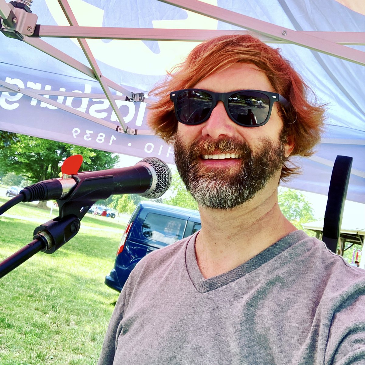 The Reynoldsburg Farmers' Market is marvelous! I get to play there again on Thursday, July 21.