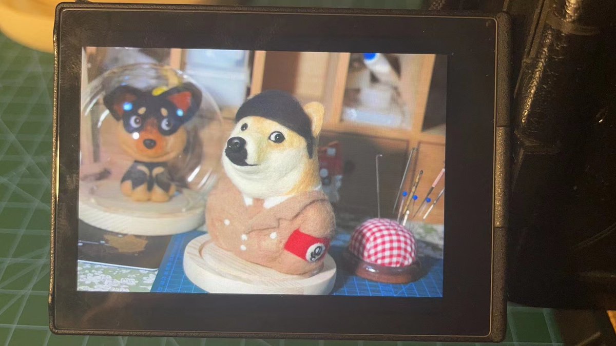 Roaring_OneFan's tweet photo. handicrafts made from wool lol
@scorpo_yt https://t.co/DZKssK3biF