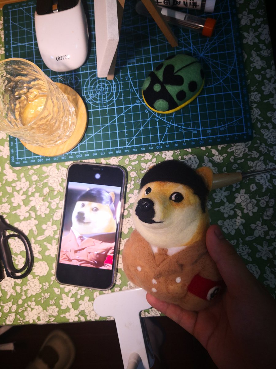 Roaring_OneFan's tweet photo. handicrafts made from wool lol
@scorpo_yt https://t.co/DZKssK3biF