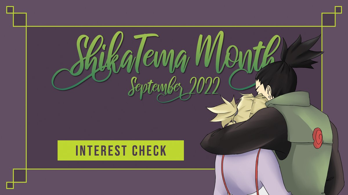 ShikaTema Month ~ Sharing Works Until 2023! tweet media