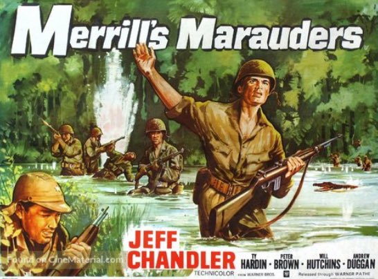 FightingOnFilm's tweet photo. 🤩Coming next week🤩
Samuel Fuller’s ‘Merrill’s Marauders’ as chosen by our patreons! 🎬🪖#warfilms #60sfilms #merrillsmarauders https://t.co/9HIzMHzWdF