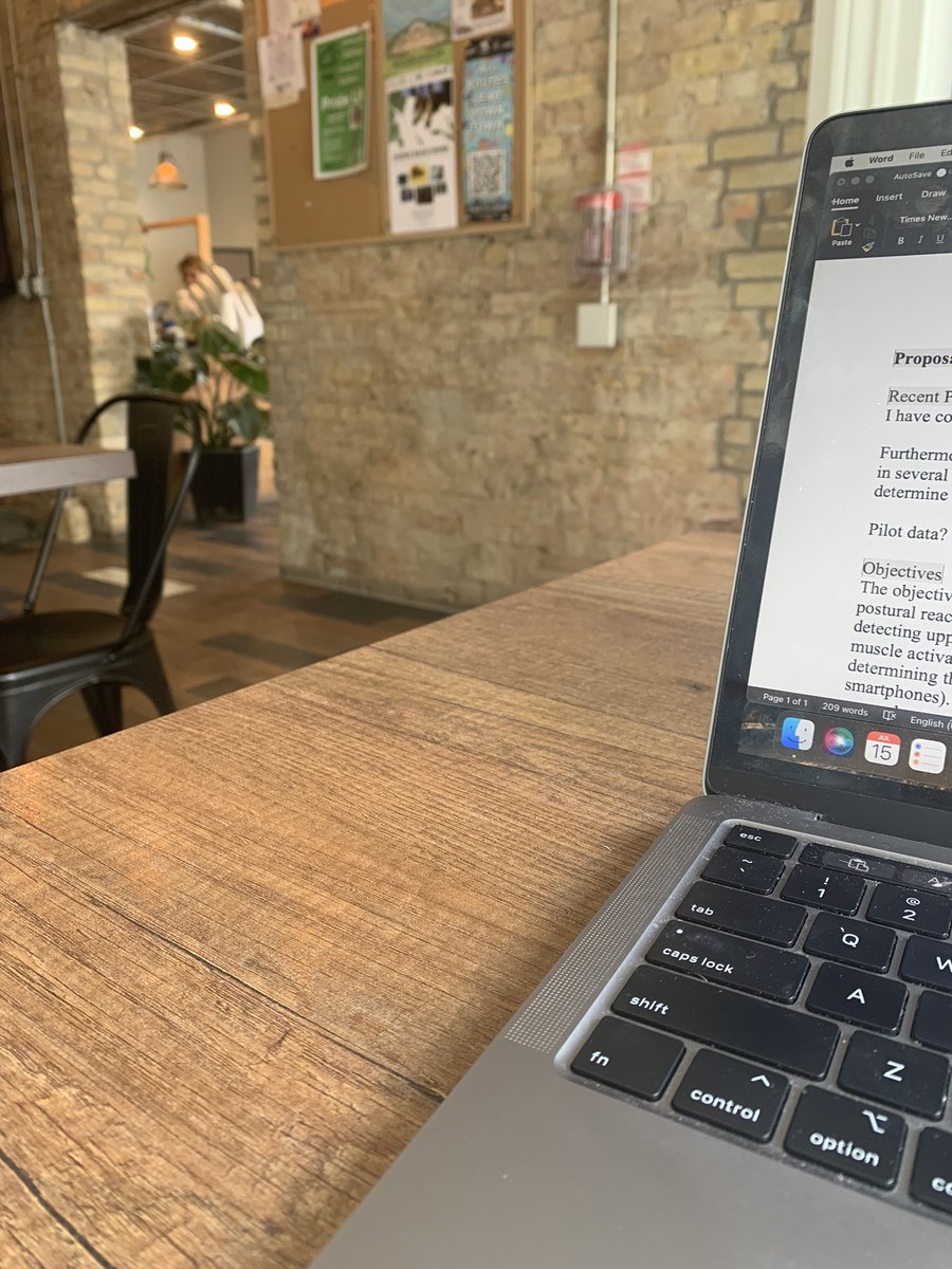 I wrote most of my thesis in coffee shops. It’s been a while, but it feels good to be writing in one again ☕️ #AcademicWriting