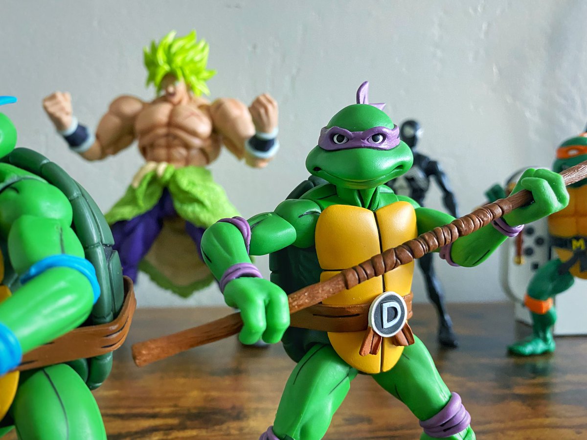 The only Neca Toon turtles I have. I love these turtles, but I’m not following the line anymore. #neca #tmnt #toys #toycollector #toyohotography
