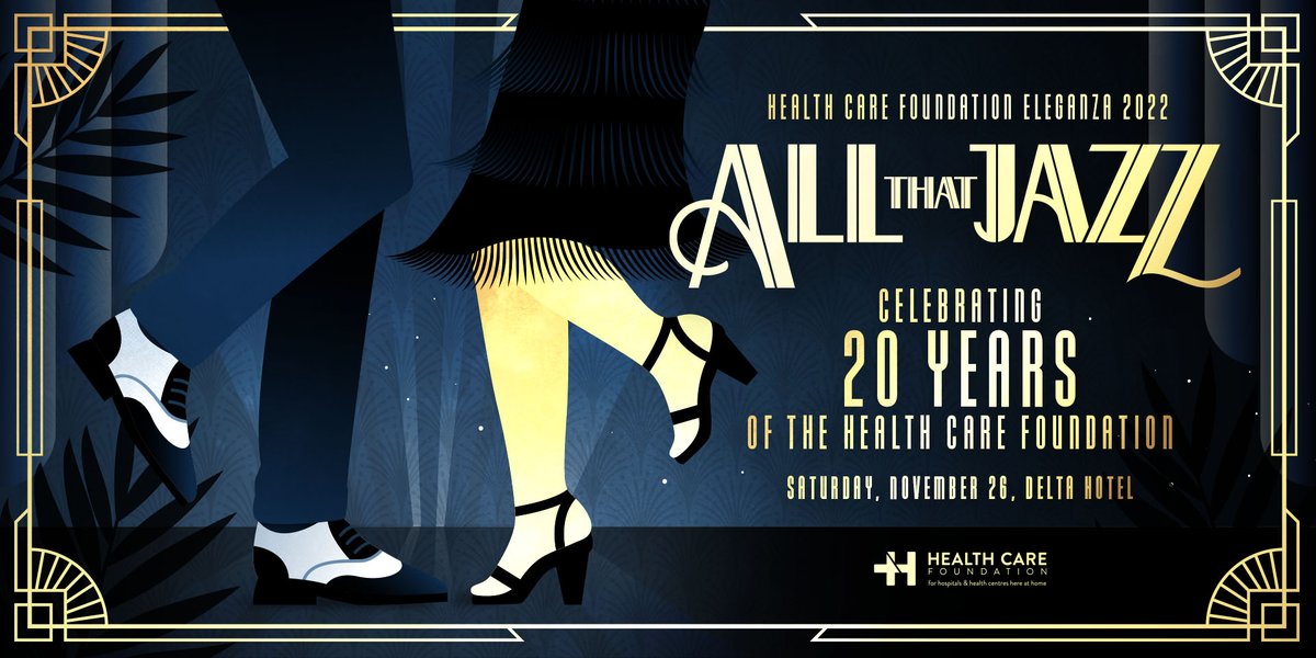HealthCareFdnNL's tweet photo. We are so excited to announce the return of Eleganza, the biggest single-night healthcare fundraiser in our province! Help us celebrate 20 years of the Health Care Foundation with a 1920s inspired evening that is sure to delight.

https://t.co/TMCDPA1hn6 https://t.co/zKhpk2MpzD