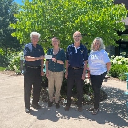 HouseMatthews's tweet photo. Yesterday, Phil and Alvin, members of the Knights of Columbus Council 4915, visited Matthews House to present a donation. 
Thank you to the Knight of Columbus for your continued support of Matthews House. https://t.co/XDky0qT32S