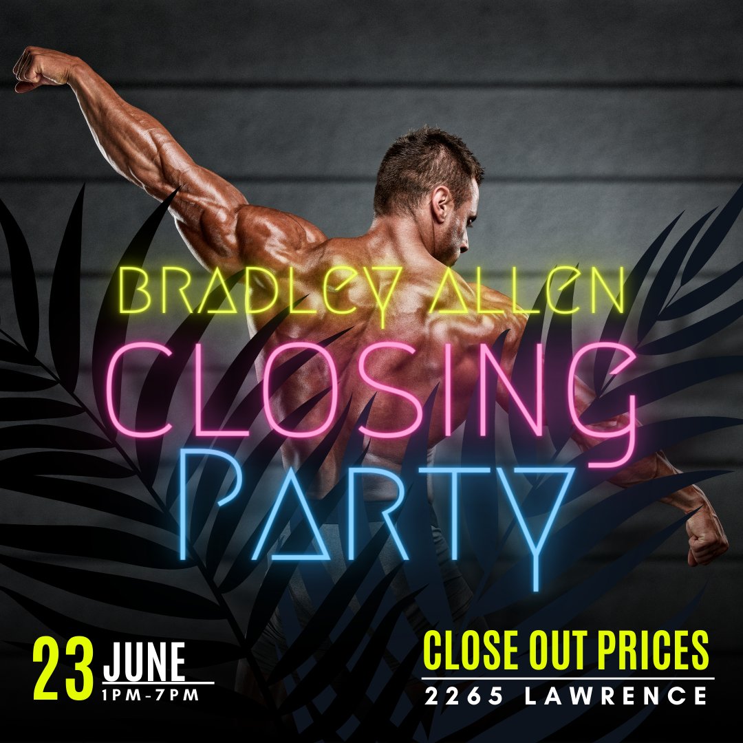 BradleyAllenCo's tweet photo. Feeling bittersweet as we get closer and closer to our closing. But, this isn't "Goodbye"! This is "On to a new adventure!" We would love to celebrate with you! https://t.co/t8SEYECrRx