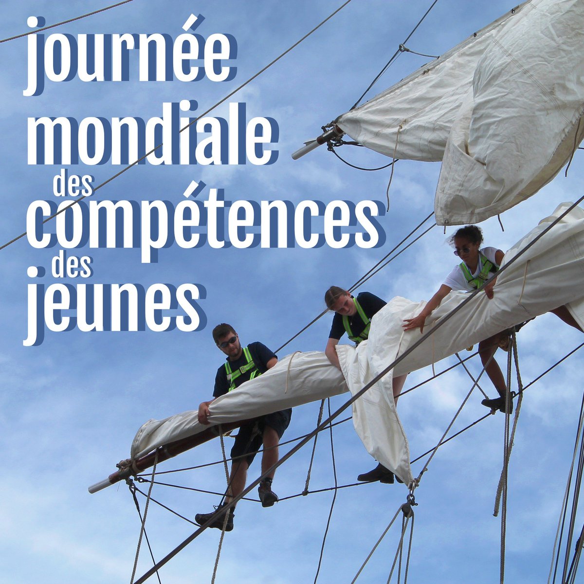 Tall ShipsCAN believes in empowering youth by giving them the opportunity to learn new skills &amp; pushing them to reach new heights (literally!) They learn through a fun experience, but also an unforgettable moment that will give them skills to use in their daily life, forever.  💙