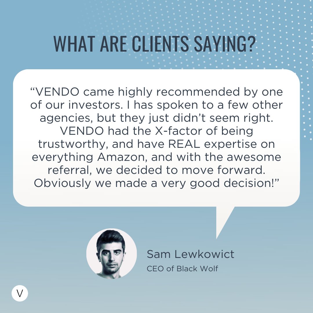 Vendo_Commerce's tweet photo. 🐺 Black Wolf got their start exclusively through #Instagram, #Facebook &amp; #Google #ads, but they soon realized that they were not experts so they turned to a team who could help. Thank you Sam Lewkowict for this awesome testimony! https://t.co/epozKTYbF0