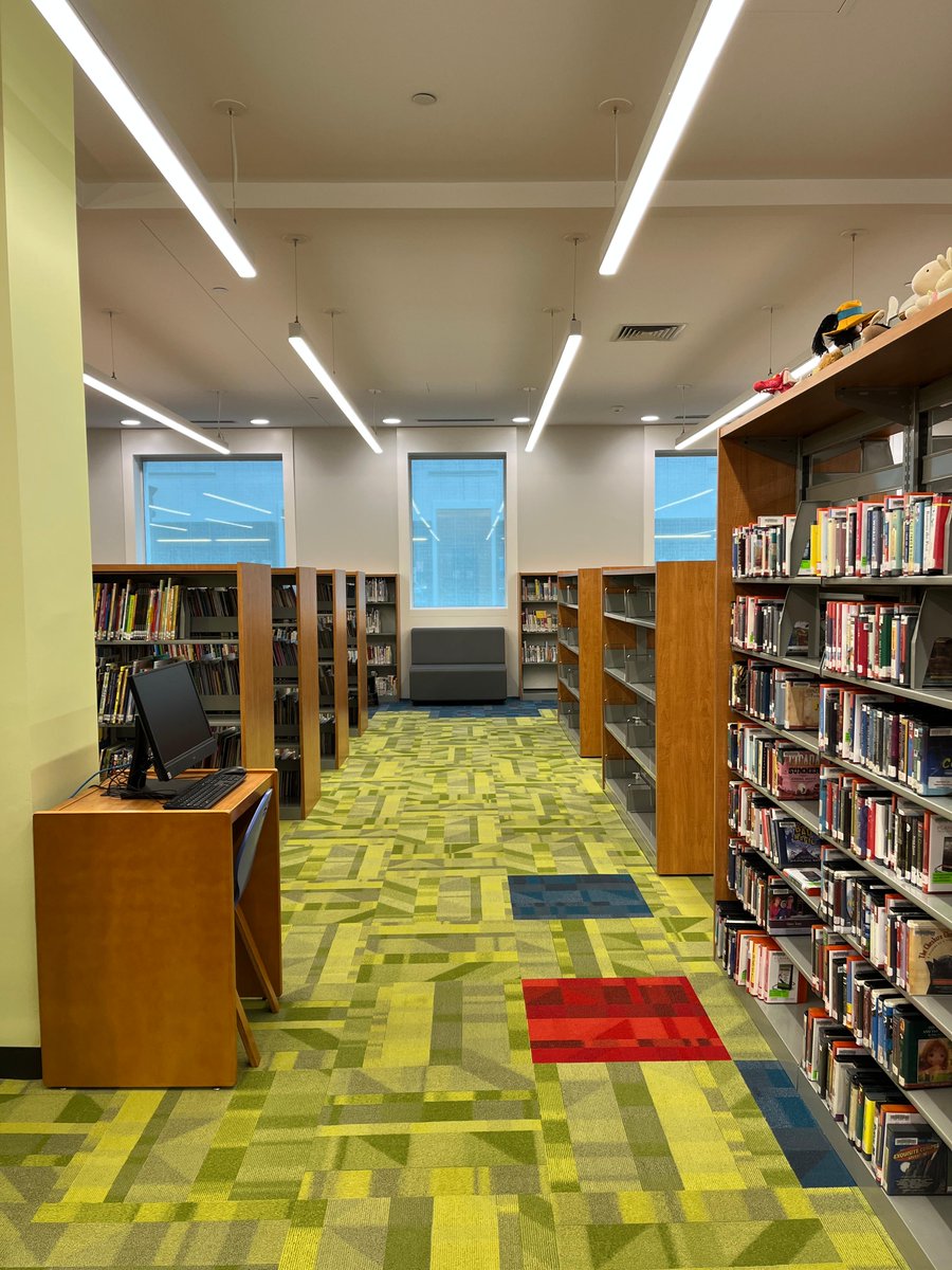 NewtonFreeLib's tweet photo. We're getting close 😎
There's still lots to do, but we hope you're as excited as we are for the new children's room to open soon!!

#NewtonFreeLibrary #NewtonMA #LibraryRenovations https://t.co/n7vLjc8QoL
