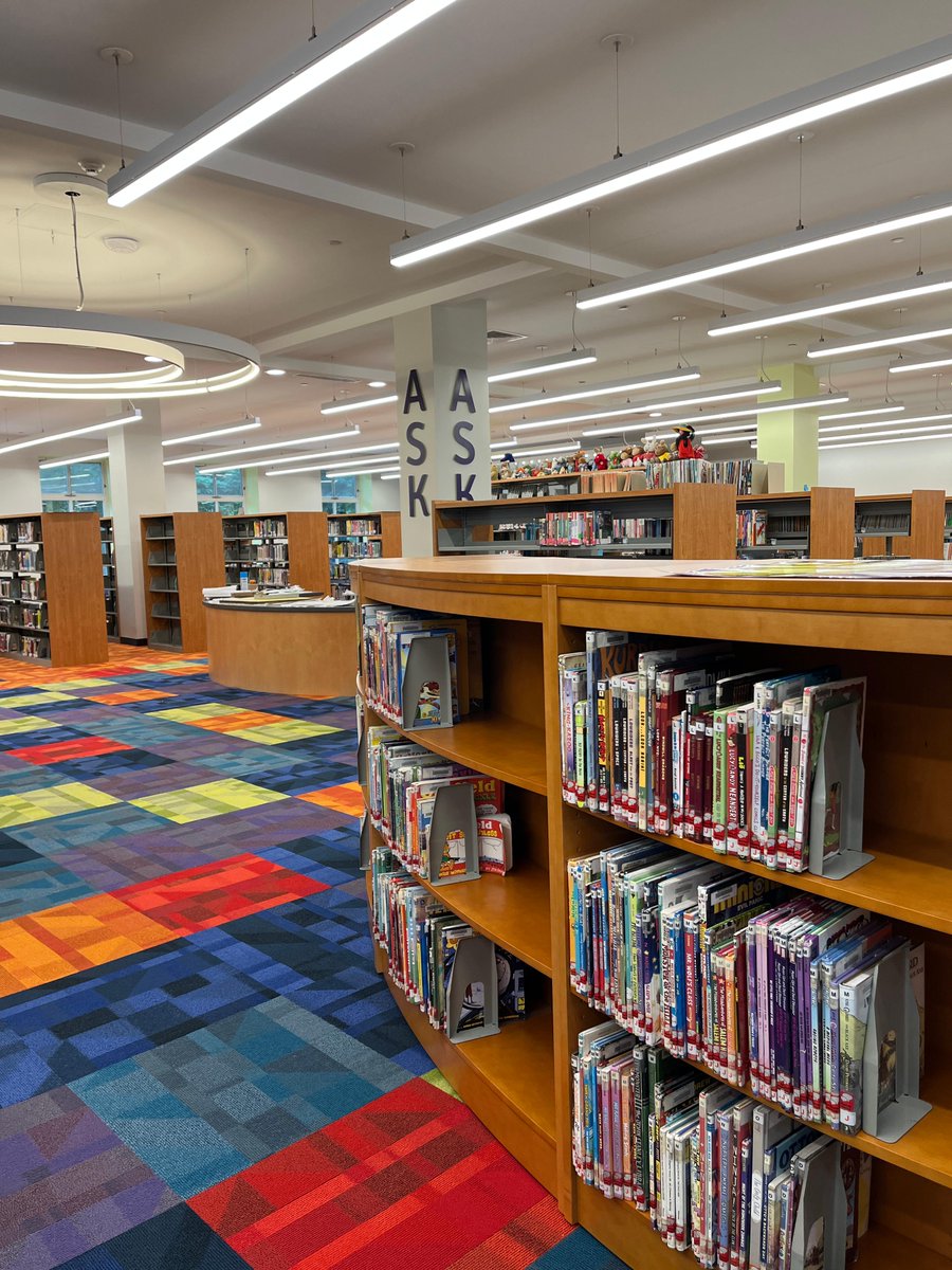NewtonFreeLib's tweet photo. We're getting close 😎
There's still lots to do, but we hope you're as excited as we are for the new children's room to open soon!!

#NewtonFreeLibrary #NewtonMA #LibraryRenovations https://t.co/n7vLjc8QoL