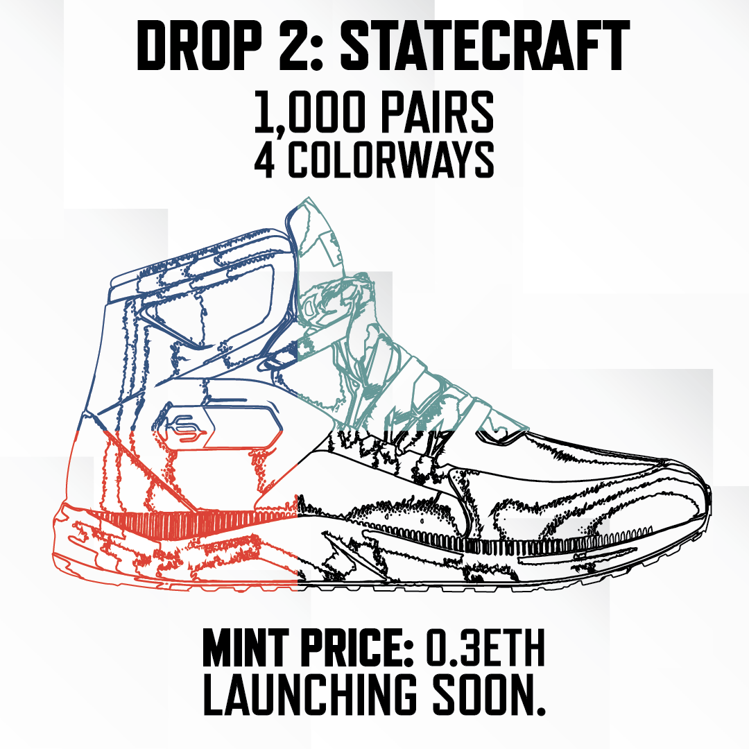 endstate's tweet photo. #Drop2: Statecraft.

Launching soon. https://t.co/IgK0wELkC5