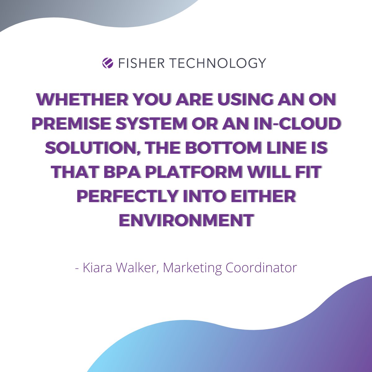 FisherTechNA's tweet image. #ICYMI our latest blog is up! Discover how Fisher Technology can help you unlock business potential with BPA Platform within ERP ecosystems!

#FisherDifference #PennyProcess #ERP #Sage #SAP #S4 #Hana #Intacct #BPAPlatform #Cloud #Solutions