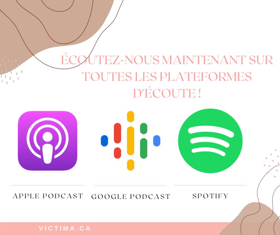 Victima_balado's tweet photo. Un petit rappel que vous pouvez nous aussi nous trouver sur Facebook et Instagram, et que nos épisodes sont disponibles sur toutes les plateformes d'écoute ou sur notre site, https://t.co/lKn0lv2nFq https://t.co/SN8U2VQ8wb