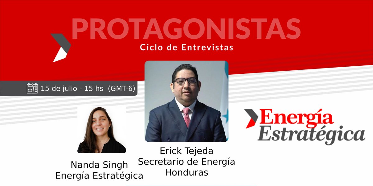 🇭🇳#Honduras

🔴Entrevista a Erick Tejeda, secretario de Energía

youtube.com/channel/UCs_aJ…
☝️

No se pierda los últimos anuncios sobre:

📌Renegociación de contratos
📌Expansión de generación y transmisión
📌Nuevas licitaciones

🔁<a href="/carbajal_tejada/">Erick Tejada Carbajal</a> <a href="/EneeHnOficial/">Empresa Nacional de Energía Eléctrica (ENEE)</a> <a href="/SENHnOficial/">Secretaría de Energía de Honduras</a>