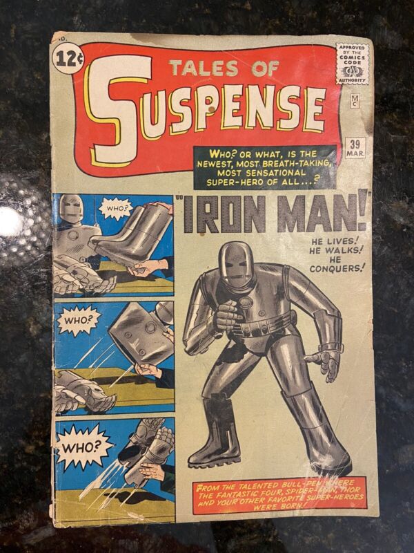 Period Comics on Twitter "Tales Of Suspense 39 First Appearance Of Iron Man Great Comic https