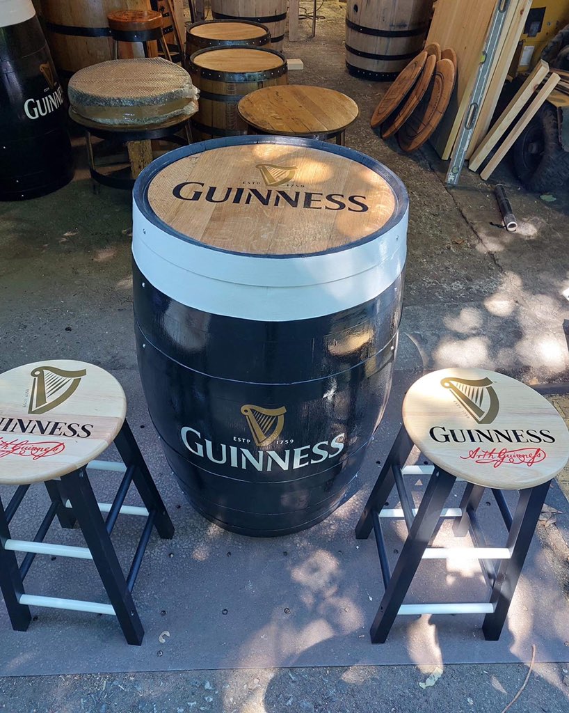 bespokebarrels1's tweet photo. Nice Guinness set off to its new home in Scotland 🏴󠁧󠁢󠁳󠁣󠁴󠁿👌🏻#bespokebarrels #bespokebarrelsandbars #guinness #guinnessbarrel #barreltable #barrelfurniture #barrelbar #bar #mancave #barfurniture #pubshed #homebar #handmade #woolton #liverpool https://t.co/Z3FrYXvHHm