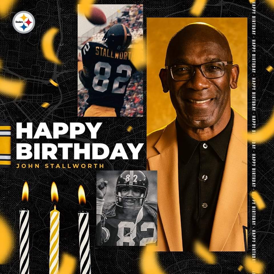 Happy Birthday to John Stallworth  