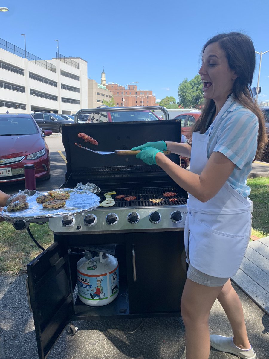 BostonChiefs's tweet photo. BBQ is back!! Say hello to the new joint VA chiefs π
@ktjonesmd @meerasury @BrittanyRicciMD #twitterlesssarah @KatieV_MD https://t.co/pi43BLj5YK