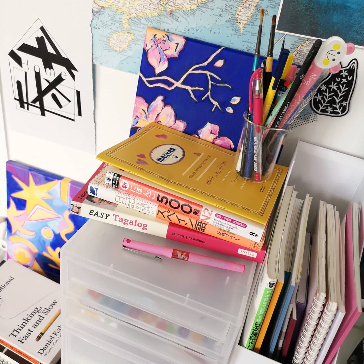 lindiebee's tweet image. Which kind of language learner are you?

- The book collector
- The cute notes studygrammer
- The speak before you&apos;re ready output learner
- The watch and read in silence input learner
- The can&apos;t stop learning more languages learner
- The app lover

Pick your fighter 😂