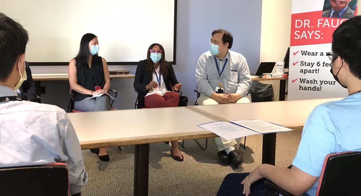 neotech03's tweet photo. @DrTolaTS shares experience with imposter syndrome. Tells Project Success students. “Remind ourselves - I deserve to be here.” @McLeanHospital https://t.co/BotzKIbBEa