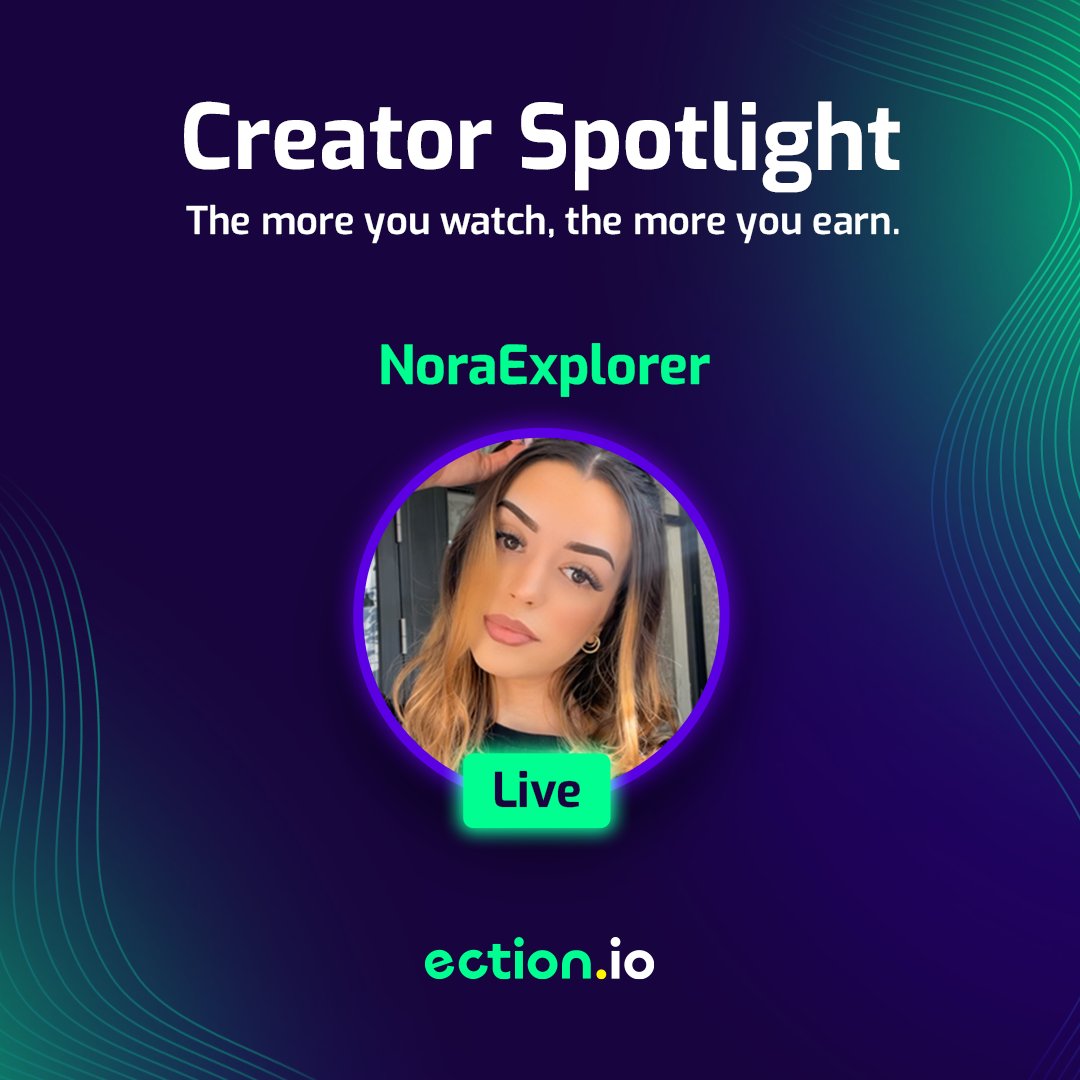 N0raexplorer's tweet photo. Partnered with @ection_io to reward my most dedicated viewers. ection is a streaming hub that allows you to watch my Twitch stream and earn rewards.

🚀 LIVE NOW! https://t.co/FG0Oy0qOtt

The more you watch, the more you earn! #ection https://t.co/Dmx5qo3BUT