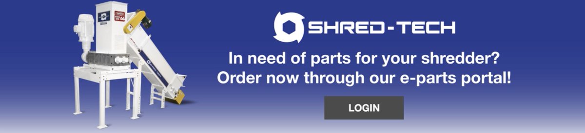ShredTechCorp's tweet photo. Introducing the Shred-Tech Customer Portal. Current Shred-Tech customers now have access to manuals, part drawings, previous service cases and more! The Customer Portal also allows Shred-Tech customers to submit part requests at the push of a button. https://t.co/Wlkpvxl4Ea