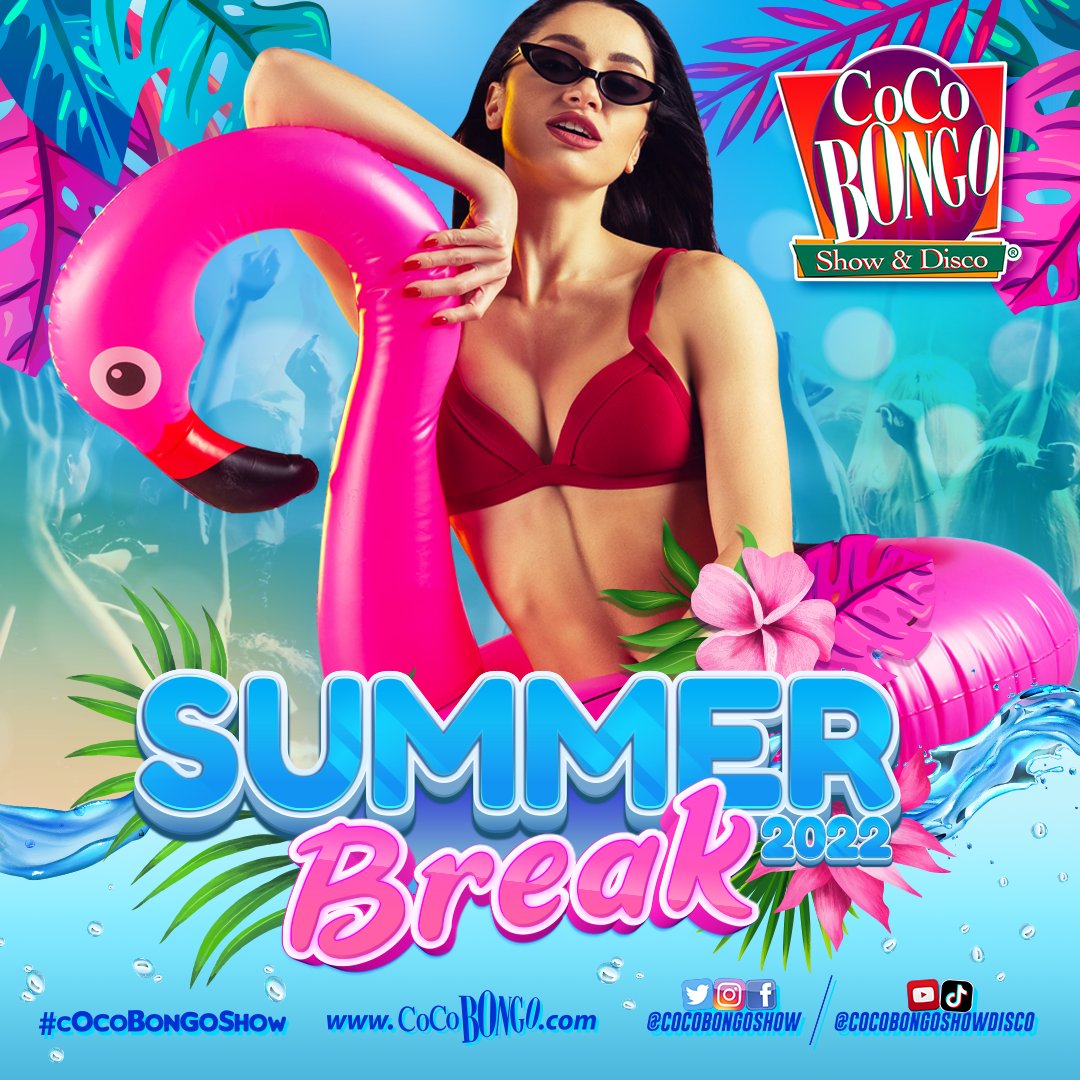 TheBongoTour's tweet photo. Summer is here and we are ready to party at #CocoBongoBeachParty, #BongoBar, @CongoBarOficial &amp; @CocoBongoShow! 😎🥳 Are you ready? Book now 👉 https://t.co/7rLLlUklZc https://t.co/cPVlX1wMyq
