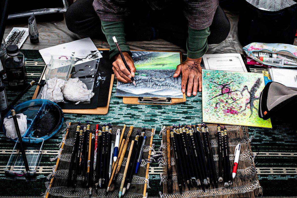 VeniceChamber's tweet photo. Art is the heart and soul of Venice, and you can see its impact everywhere you go. Especially on the boardwalk! Take a look around; you just might find a piece you can't live without. 🎨

#venicebeach #ilovevenice #venicelocals #beachcommunities #veniceliving #venicelife https://t.co/xYMHafChNd