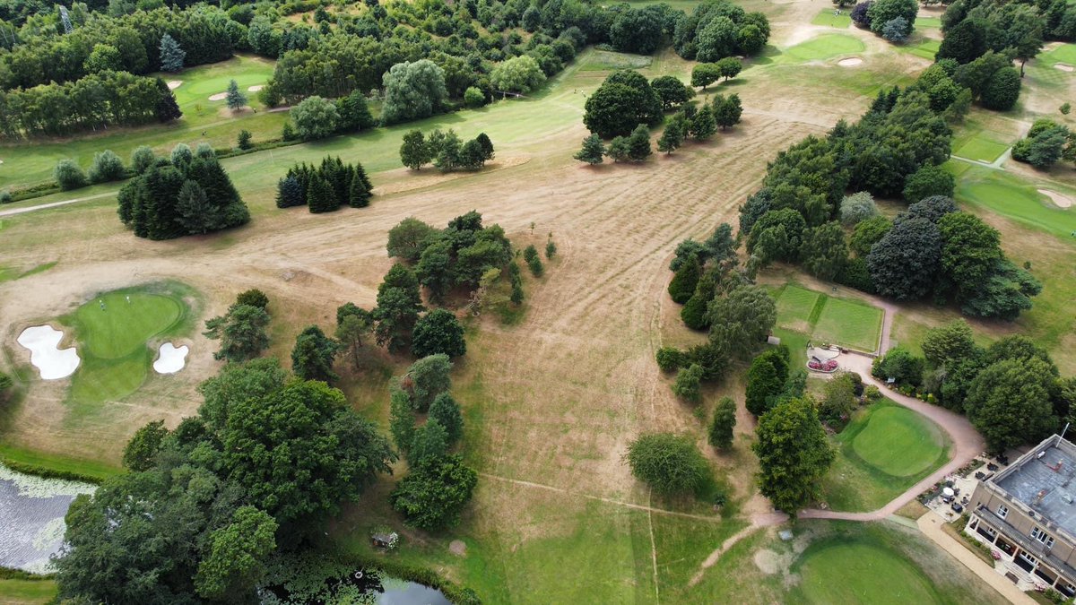 Irrigation investment working well. <a href="/RainBirdGolf/">RainBirdGolf</a>