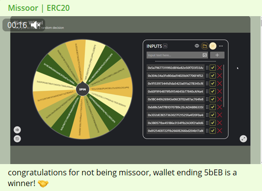 MissoorERC20's tweet photo. Well that guy didn't want to be a #Missoor. We aren’t even 24hours old and we are getting some whale buys
First of many?👀

Buying competition is also over now, and the winner was wallet ending 5bEB. More incoming, don't miss them and join our telegram https://t.co/hMZwzFFEWb https://t.co/FGxKolCsj1