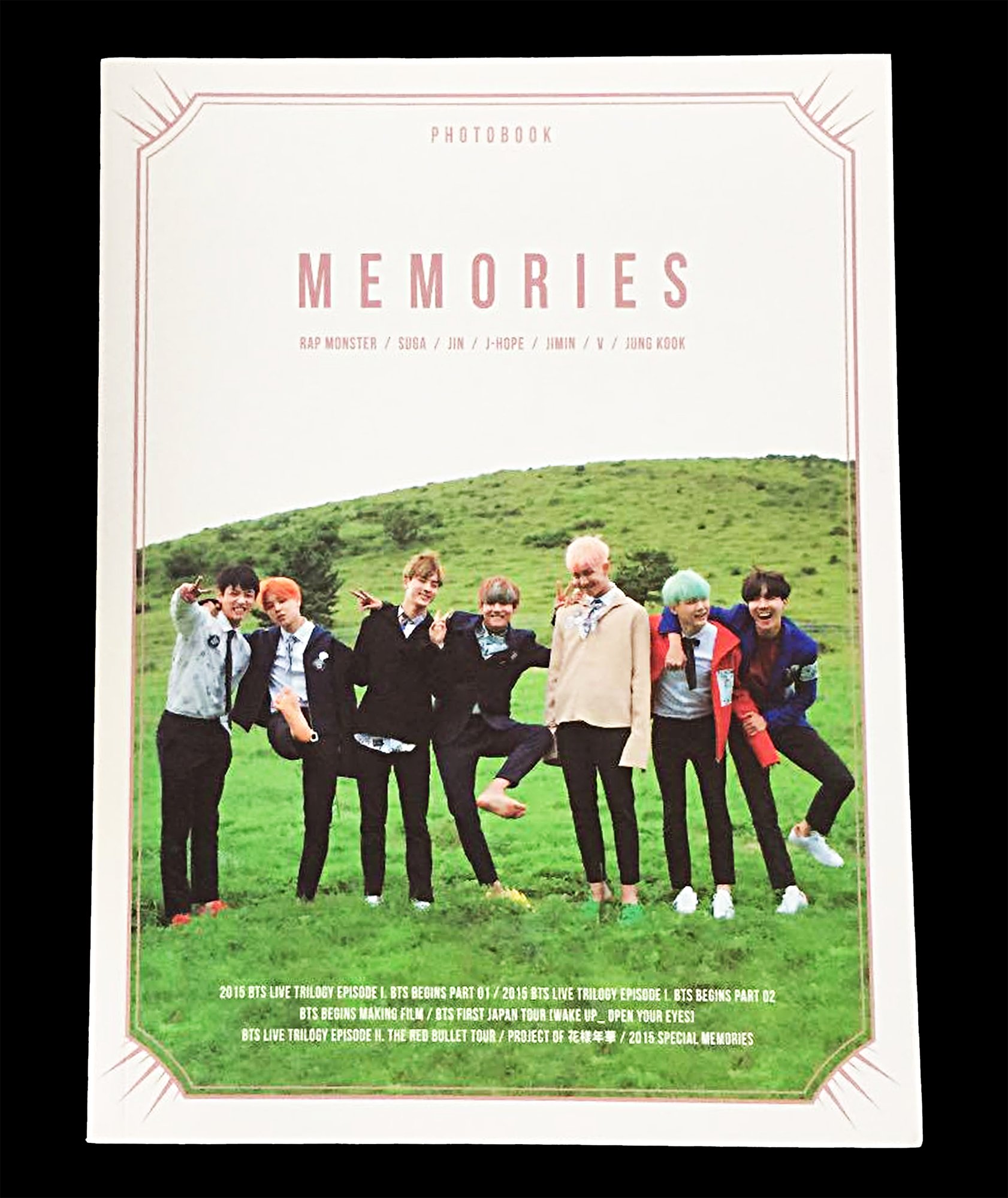【確認用】BTS memories 2015 見分け方 確認用】BTS memories 2015 見分け方