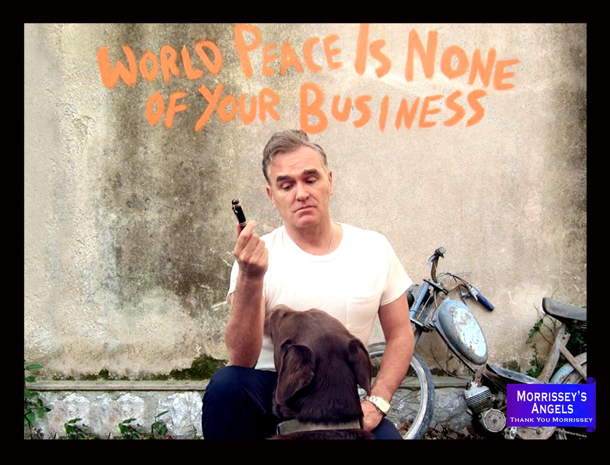 On this day in 2014, #Morrissey released his 10th studio album, 'World Peace is None of Your Business'. It entered the UK #AlbumsChart at number 2. 
Share with us your favorite song!  #WPINOYB #Anniversary
