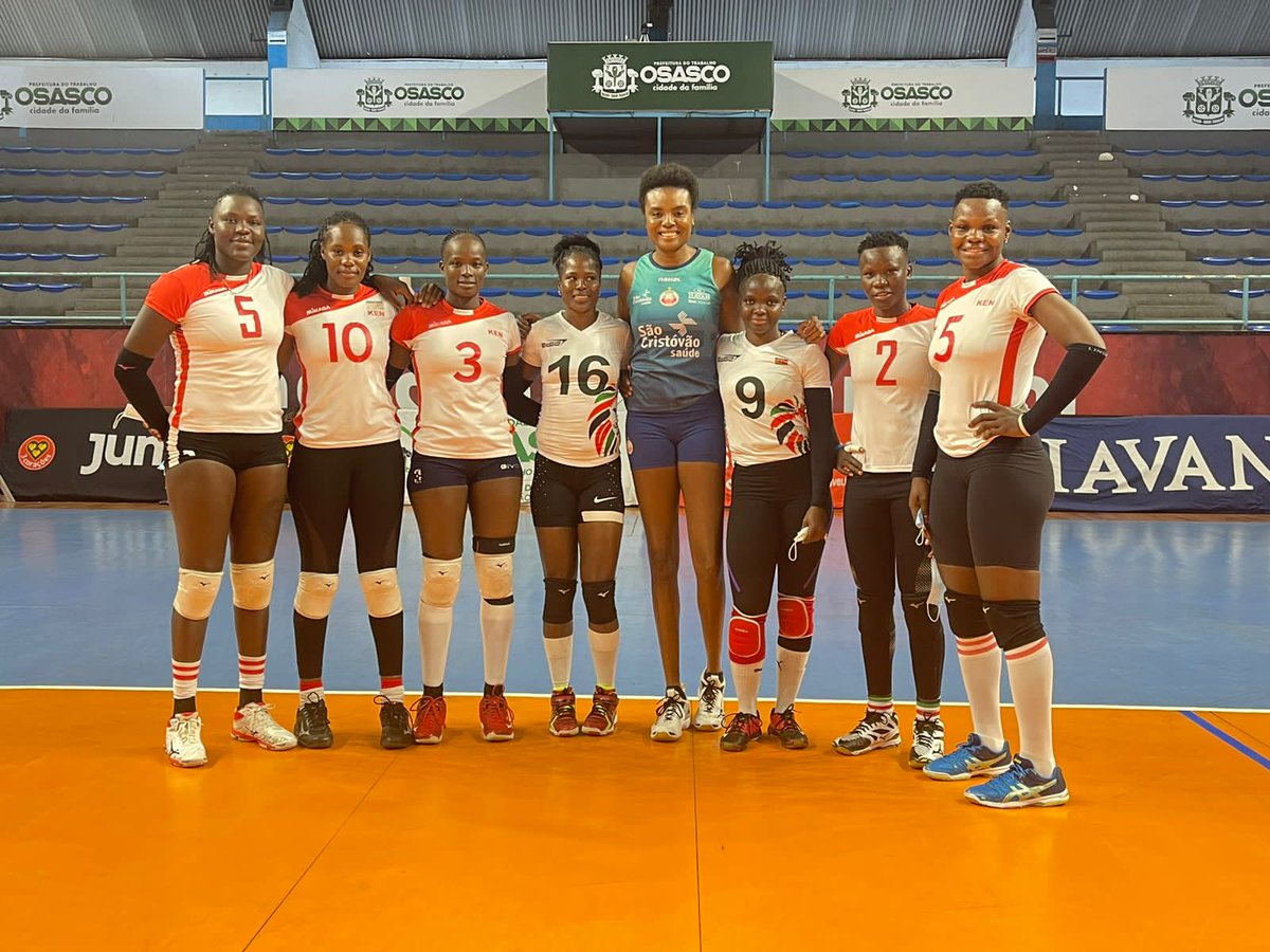 OsascoVC's tweet photo. Com muito orgulho recebemos a Seleção do Quênia para os treinos preparatórios visando Campeonato Mundial.

#JuntosPorOsasco #TeamKenya https://t.co/x9jmzPDO86