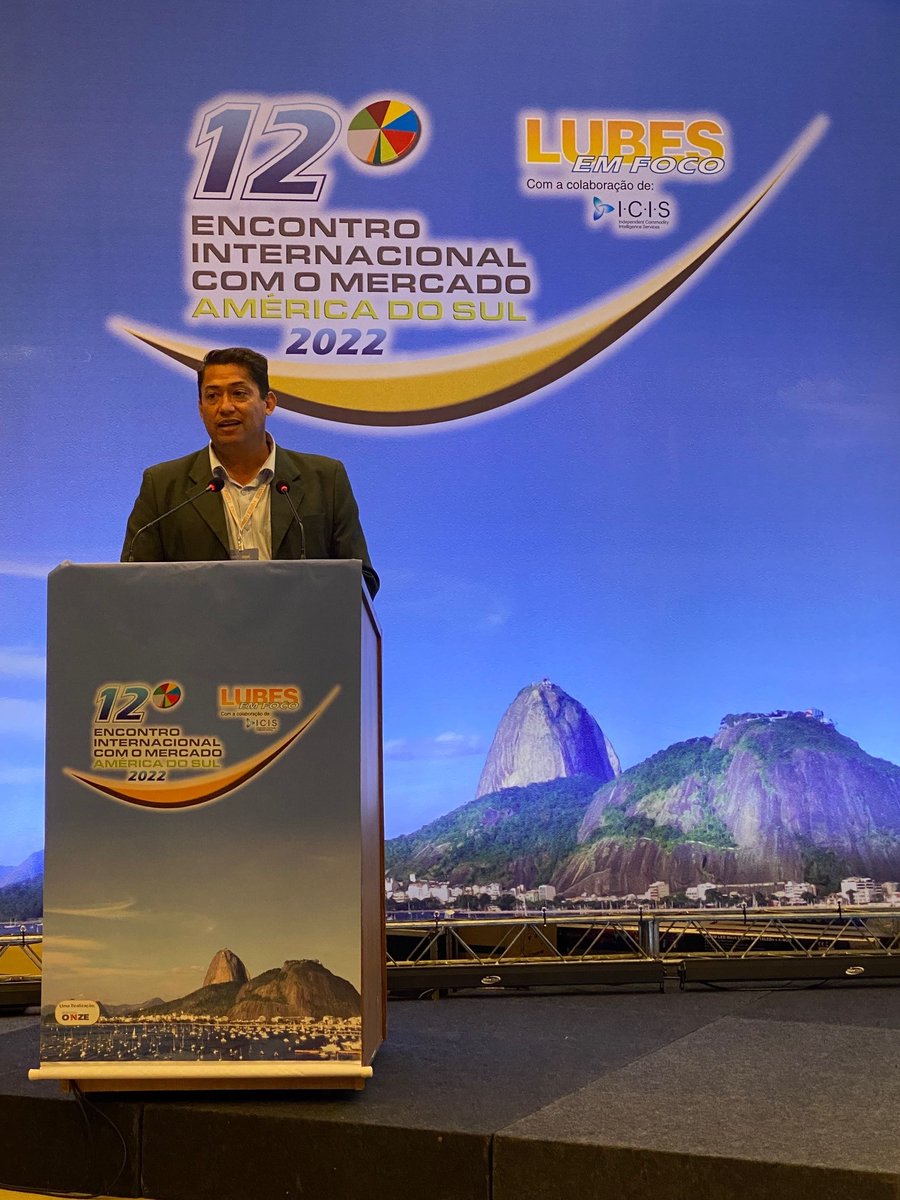 Thank you to Lubes em Foco and <a href="/ICISOfficial/">ICIS</a> for hosting Meet the Market International #Conference! For the first time since 2019, the event was held in person and we were happy to join important stakeholders from the #LatinAmerica #lubricants market there.